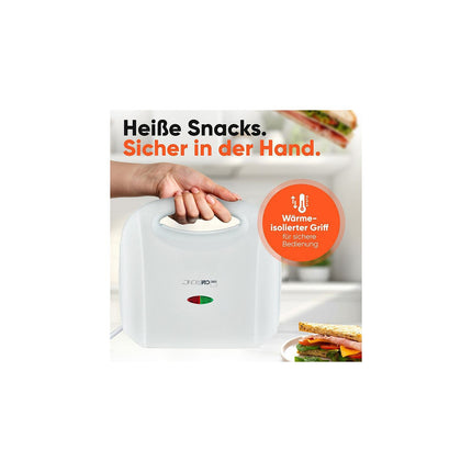 Croque monsieur CLATRONIC ST3813-Blanc