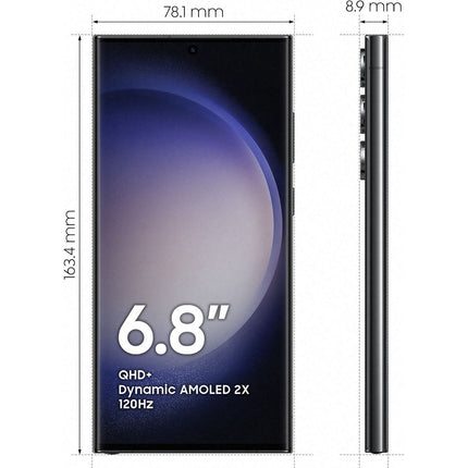 Smartphone SAMSUNG Galaxy S23 UltraNoir256Go Batterie Neuve Reconditionné