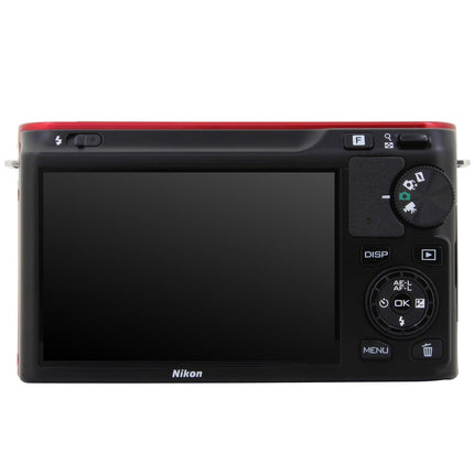 Appareil photo Hybride NIKON 1 J1 rouge + 10-30mm Reconditionné