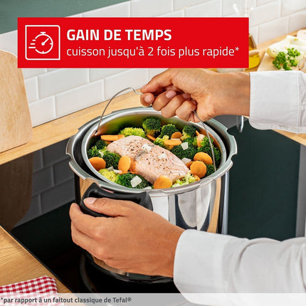 Autocuiseur SEB ClipsoMinut Gourmande 7.5L