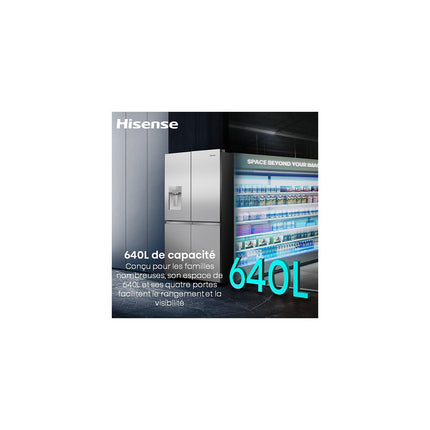 Réfrigérateur multi portes HISENSE RQ640P5SSD