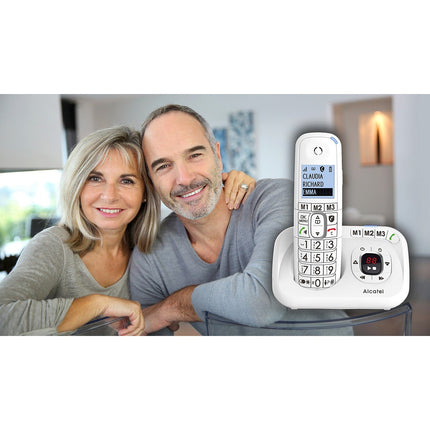 Téléphone sans fil ALCATEL XL785 Voice Trio Blanc