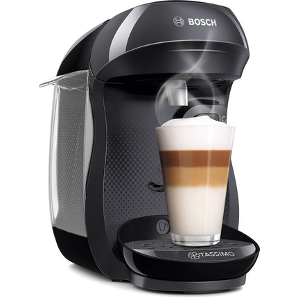 Tassimo BOSCH TAS102EC6 Happy Noir + 3 packs de T- Di