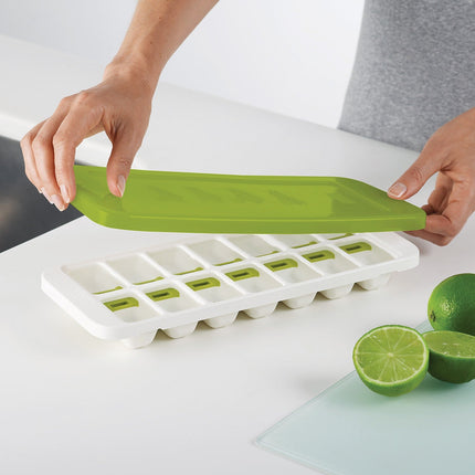 Bac à glaçons JOSEPH JOSEPH QuickSnap Plus- Blanc/ Vert