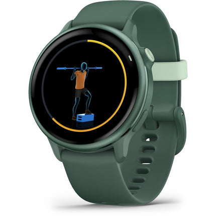 Montre sport GARMIN Vivoactive 6 Forme et santé GPS AMOLED BT Wi-Fi 42 mm Lunar Gold