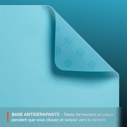 Tapis de souris STEELSERIES QcK M Aqua