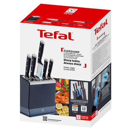 Set de couteaux TEFAL EverSharp Pro 5 pcs aiguiseur integré