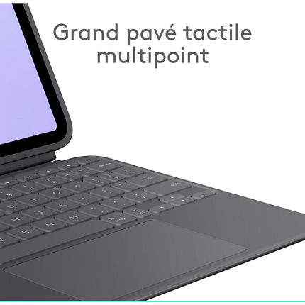Etui LOGITECH Etui LOGITECH Combo Touch iPad Pro 11''(M4 et M5) Graphite