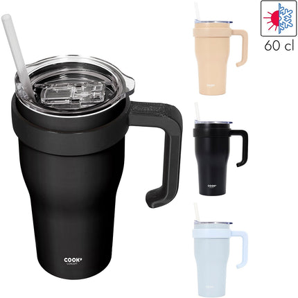 Mug isotherme COOK CONCEPT mini miami uni 600ml couleur