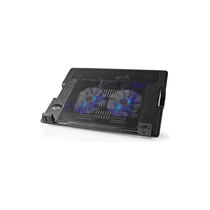 Support ordinateur portable NEDIS PC 18" 2 Ventilateurs LED Puissant