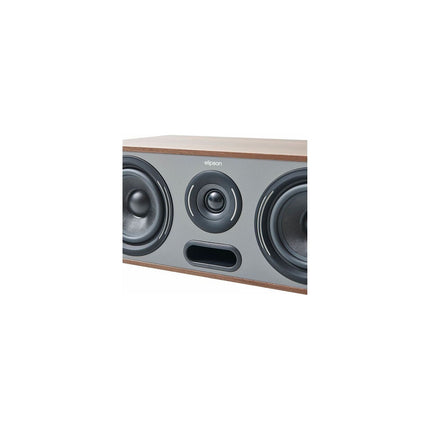 Enceinte centrale ELIPSON Horus 10C Noyer et gris