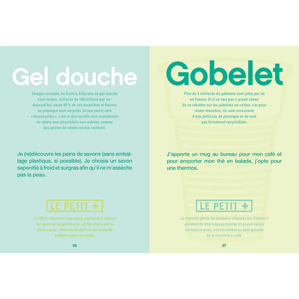 Livre de cuisine HACHETTE Zero plastique on s y met