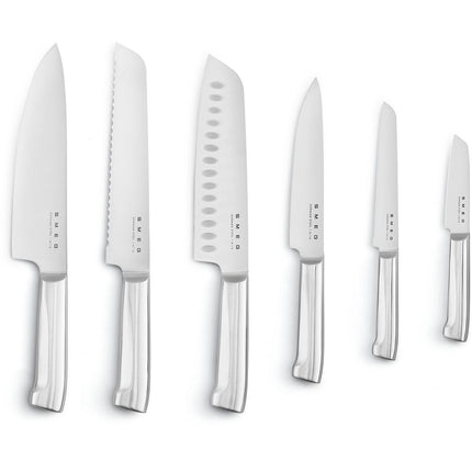 Bloc couteaux SMEG 6 pcs multi-usages