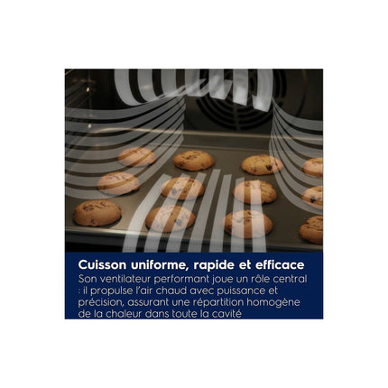 Four encastrable ELECTROLUX LODDP67WH2 Pyrolyse Chaleur tournante et Vapeur SteamBake 72L