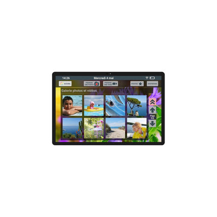 Tablette senior FACILOTAB Pack Nomad – WiFi 4G – Tablette Seniors