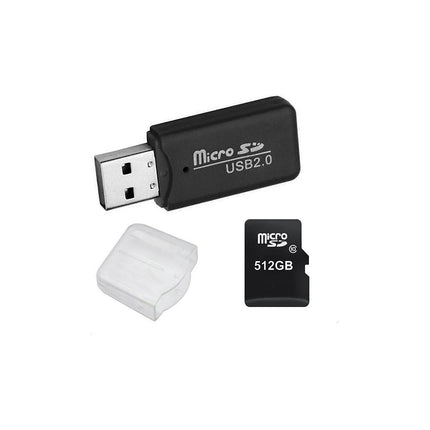 Carte Micro SD VISIODIRECT Carte Mémoire Micro SD 512Go SDXC/SDHC