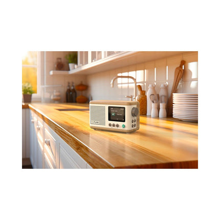 Radio DAB PURE Classic Mini Cotton White/Oak