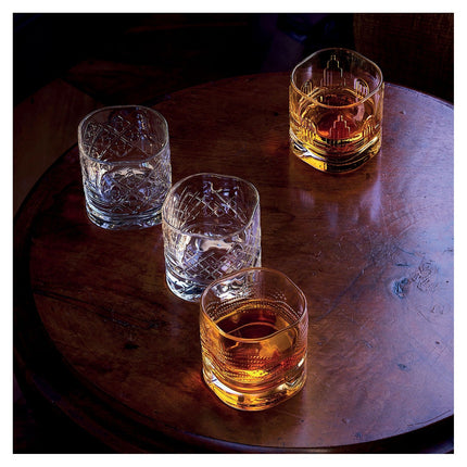 Verre LA ROCHERE de 4 verres a Whisky 30cl Dandy