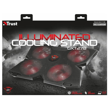 Support ordinateur portable TRUST Gaming GXT278 4 ventilateurs