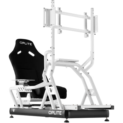 Support OPLITE R8 SINGLE MONITOR MOUNT Blanc