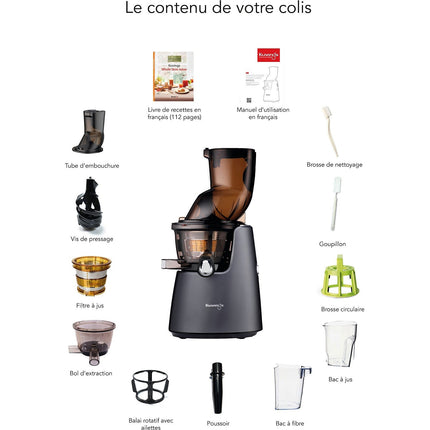 Extracteur de jus KUVINGS Kuvings D9900 Gris Mat Anthracite - Extr