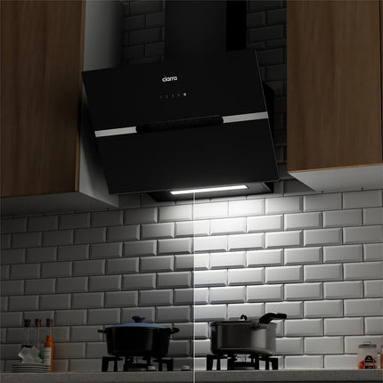Hotte décorative murale inclinée CIARRA CD6736FB