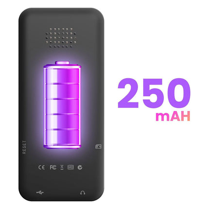 Lecteur MP3 AVIZAR Musique et Vidéo avec Micro SD