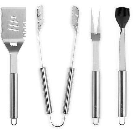 Ustensile barbecue LE CREUSET accessoires barbecue 4pcs + housse