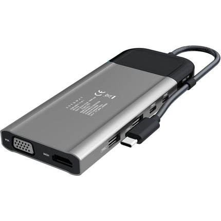 Hub USB C ADEQWAT 11 en 1 USBC Multiports