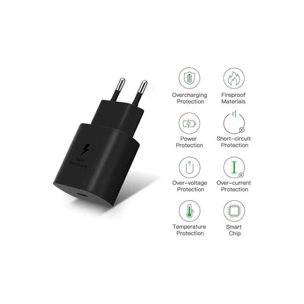 Chargeur secteur PHONILLICO 25W pour Samsung Galaxy S26/S25