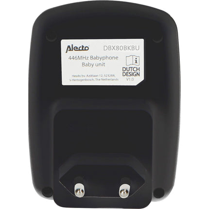 Babyphone ALECTO DBX80BKBU