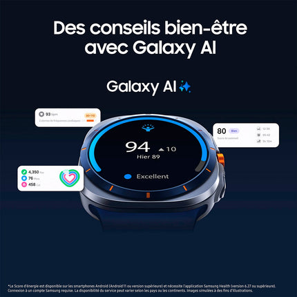 Montre connectée SAMSUNG Galaxy Watch Ultra 2025 Titane