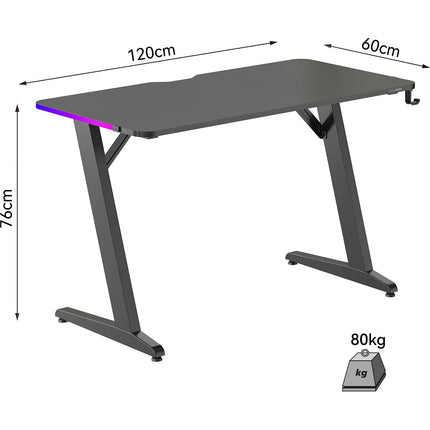Bureau gamer SKILLKORP D5 RGB