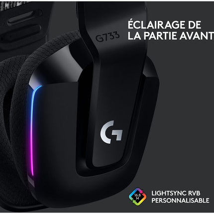 Casque gamer LOGITECH G733 Lightspeed White