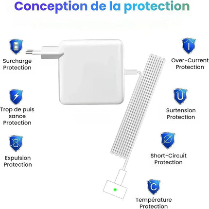 Chargeur ordinateur portable HOBBYTECH Compatible avec MB Air 11/13 Pouces 2012