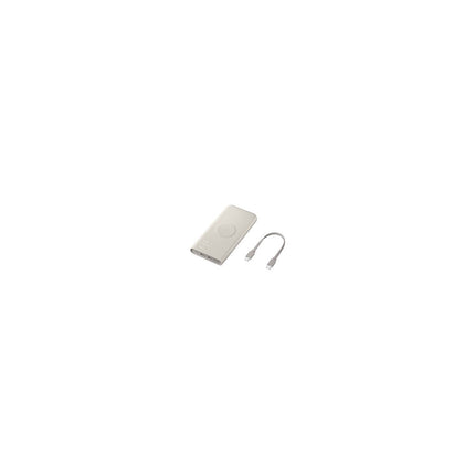 Batterie externe SAMSUNG 10000mAh 25W USB C / induction 7,5W Beige