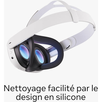 Interface faciale META Quest 3 Ouverte