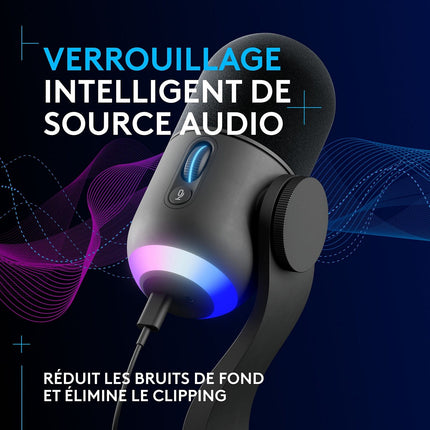 Micro Gamer LOGITECH YETI GX RGB Dynamic