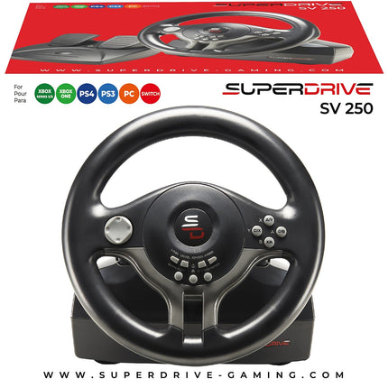 Volant + Pédalier SUBSONIC SV 250 DRIVING WHEEL