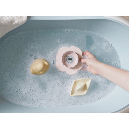 Thermomètre de bain BEABA de bain Lotus Old Pink