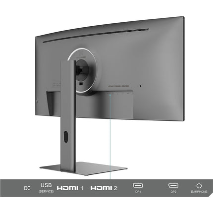 Ecran PC Gamer SKILLKORP M34 PROGRESS 34" Incurvé 1500R UWQHD 180Hz Fast VA HDMI 2.1 AMD FreeSync