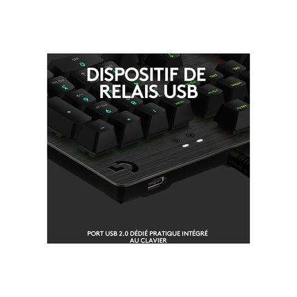Clavier gamer LOGITECH G512 CARBON GX BLUE