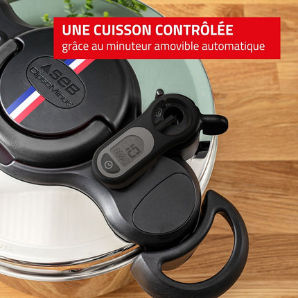 Autocuiseur SEB ClipsoMinut de vos régions 9L + Minuteur