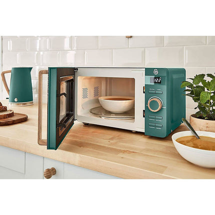 Micro ondes combiné SWAN SM22036GRENEU Nordic Micro-ondes 20L
