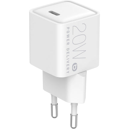 Chargeur + câble ESSENTIELB 20W charge rapide USB-C +Câble Lightning