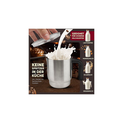 Mousseur à lait CLATRONIC MS3812-Noir