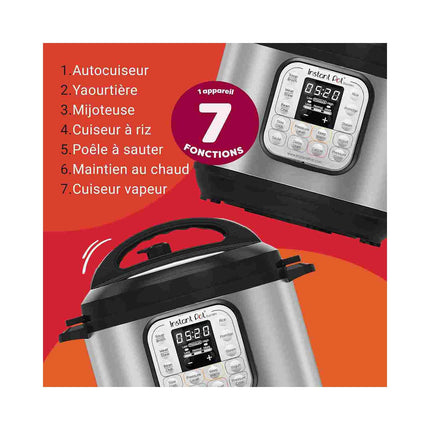 Multicuiseur INSTANT POT Duo 3L Mini