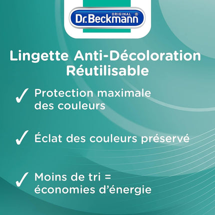 Lingette DR BECKMANN Anti-Décoloration Réutilisable x1