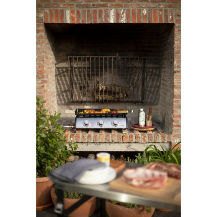 Plancha gaz LIVOO DOC277 3 bruleurs