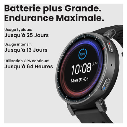 Montre sport AMAZFIT Active Max Black